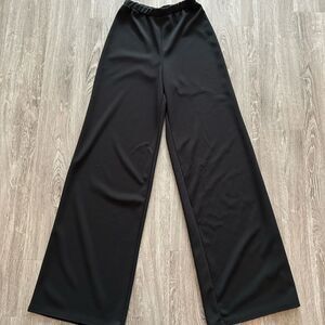 Nasty Gal Black Wide-Leg Pants